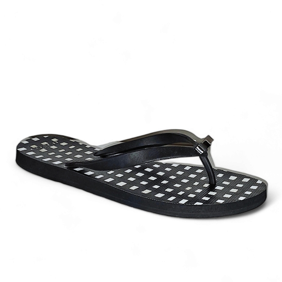 Coach Amel Thong Rubber Flip Flop - Sz 9-10 - Picture 3 of 9